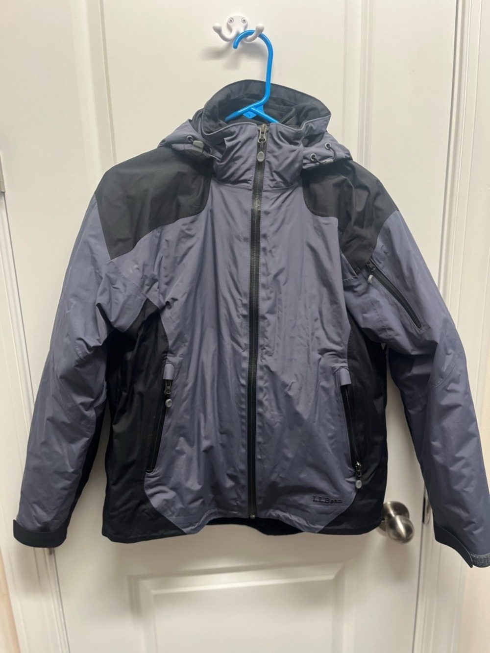 L.L.Beans women’s 3 in 1 jacket waterproof windproof zip out liner SZ S